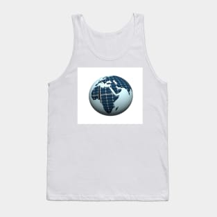 Solar panel planet Tank Top